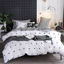 J5 Bedding Set Jpcs King Duvet Cover/ Quilt Cover/comforter Cover + 2 Pillowcase Bed Cover Size 150*200/180*220/200*200/220*240 2024 - buy cheap