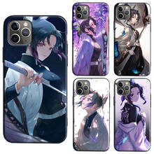 Shinobu Kocho Kimetsu No Yaiba TPU Case For iPhone 11 12 13 Pro Max mini X XS Max XR 6S 7 8 Plus SE 2020 Cover Fundas 2024 - buy cheap