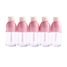 5 PCS Creative Beverage Bottle Shaped Empty Lip Gloss Tube Containers Clear Mini Refillable Lip Balm Bottles With Rubber Inserts 2024 - buy cheap