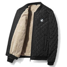 Autumn Winter Cotton Coat Men's Jacket Mens Cotton Jackets Men Brushed Outerwear Fat Male Army Velvet Clothes Coats 2024 - buy cheap