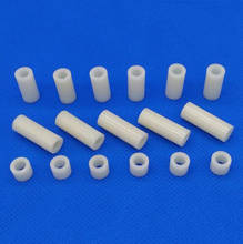 60pcs M5 ABS gasket 9mm OD circle plastic column hollow pillar washer nylon casing spacer column insulating plastic 2mm-25mm L 2024 - buy cheap