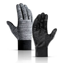 Winter Running Glove Warm Outdoor Sports Touch Screen Full Finger Thermal Warm Gloves Unisex Sports Gloves for Cycling Hiking 2024 - buy cheap