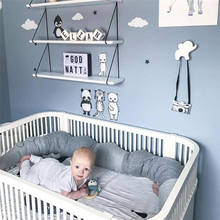Parachoques de cuna para recién nacido, cómoda almohada de cocodrilo, juguetes de decoración para habitación de bebé, accesorios de cama de protección para cuna infantil 2024 - compra barato