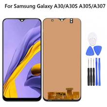 AMOLED For Samsung galaxy A30s A307F A307FN A307G LCD Display Touch Screen Digitizer Assembly For Samsung A30S lcd 2024 - buy cheap