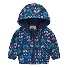 ARLONEET Autumn Long Sleeve Floral Print Zipper Hooded Coat Jacket Baby Girl Boy Hoodie Jacket Outerwear Clothes CA01 2024 - buy cheap