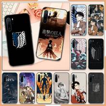 attack on Titan anime Phone Case For Huawei P20 P30 P40 lite Pro P Smart 2019 Mate 10 20 Lite Pro Nova 5t 2024 - buy cheap