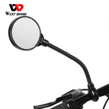 WEST BIKING-espejo retrovisor para bicicleta, espejos ajustables para manillar de bicicleta, para ciclismo, 1 pieza 2024 - compra barato