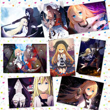 8 pcs/lot Anime Angels of Death Posters toy 8 different Paintings Wall Picture embossed Poster Toy gift 42x29cm 2024 - buy cheap