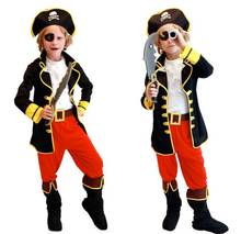 Birthday Kids Boys Pirate Costume Cosplay Set For Children Halloween Christmas For Children Fancy Party Dress 2024 - buy cheap