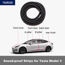 Car Modification Door Sound Insulation Sealing Strip for Tesla Model 3 Front Rear Trunk Whole body Strip 2024 - buy cheap