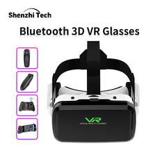Óculos 3d de realidade virtual bluetooth, headset vr sem fio para smartphone (4.7-6.5 polegadas) 2024 - compre barato