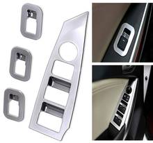 4pcs ABS Chrome Door Handle Holder Window Lift Switch Cover Matt Interior Mouldings Trim  For Mazda 6 M6 Atenza 2013 2014 2015 2024 - buy cheap