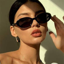 Oval Sunglasses Women PC Frame Retro Sun Glasses Eyeglasses Female Vintage Gafas Eyewear 2024 - buy cheap