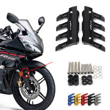 For YAMAHA YZFR15 R15 Motorcycle Mudguard Side Protection Mount Shock Absorber Front Fender Cover Anti-fall Slider 2024 - buy cheap