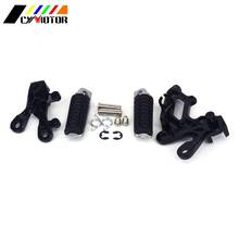 Motorcycle Silver /Black Aluminum Foot Pegs For Kawasaki ZZR1400 ZX14R ZZ 1400R 2006 2007 2008 2009 2010 2011 2012 2013 2014 2024 - buy cheap