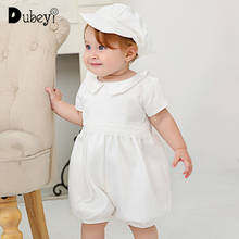 1st Birthday Boy Outfit Baby Boy Rompers Baby Boys Clothes Set White Baptism Clothes for Boy Costume for Baby 2024 - buy cheap