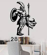 Vinyl wall decals home decor living room bedroom art deco spartan warrior ancient world war boy room mural GXL8 2024 - buy cheap