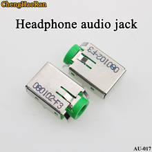 ChengHaoRan 2pcs/lot New 3.5 notebook audio interface Headphone jack microphone interface green electronic accessories 2024 - buy cheap