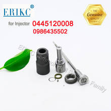 ERIKC Fuel Injector Repair Kits Nozzle DSLA158P974 Oil Return Valve F00RJ02005 for BOSCH Injector 0445120008 0986435502 2024 - buy cheap