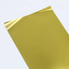 Folha de estampagem quente, folha de transferência holográfica de ouro 8x15cm para artesanato faça você mesmo natal 2024 - compre barato