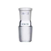 Adaptador reductor de vidrio, cono 34/35 a enchufe 29/32, cristalería de laboratorio químico 2024 - compra barato