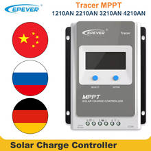 Tracer MPPT Solar Charge Controller 1210AN 2210AN 3210AN 4210AN 10A 20A 30A 40A 12V 24V Back-Light LCD EPEVER 2024 - buy cheap