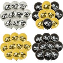 EID Decoration Gold Black EID MUBARAK Latex Balloons Ramadan Mubarak Kareem Decor Confetti Ballons Islamic Muslim Party Supplies 2024 - buy cheap