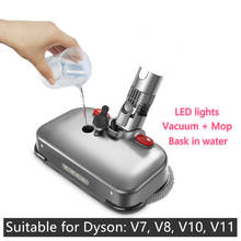 Dyson-Cabezal de fregona para aspiradora inalámbrica, cepillo eléctrico para fregar en seco y húmedo, v7v8v10v11 2024 - compra barato