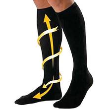 Meias esportivas de apoio de compressão de joelho anti-fadiga feminino 2024 - compre barato