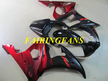 Motorcycle Fairing kit for YAMAHA YZFR6 03 04 05 YZF R6 2003 2004 2005 YZF600 Black red Fairings bodywork+gifts YJ45 2024 - buy cheap