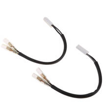 Adaptador de cablagem do sinal de volta, 2 peças plugue para yamaha r1 r6 fz1 fz6 2024 - compre barato