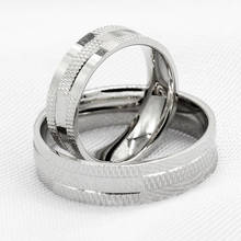 Conjunto de anel de prata esterlina para casal, 925, amantes, elegante, simples, anel de dedo, para homens e mulheres, casamento, noivado, presente de dia dos namorados 2024 - compre barato