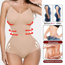 Conjunto modelador de barriga feminino, roupa íntima emagrecedora modeladora para mulheres 2024 - compre barato