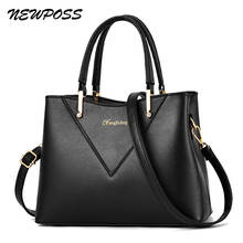 Newposs Famous Designer Brand Bags Women Leather Handbags 2020 New Luxury Ladies Hand Bags Purse Fashion Shoulder Bags 2024 - buy cheap