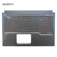 New For Asus FX503VD FX503VD-EH73 Palmrest Top Case with US Keyboard 90NR0GN1-R31US0 2024 - buy cheap