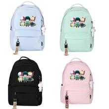 Mochila de Anime My Boku No Hero Academia Midoriya Izuku Cosplay, bolso de hombro escolar para estudiantes, mochila de viaje para ordenador portátil, regalo 2024 - compra barato