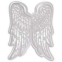 Craft Metal Cutting Dies Cut Die Angel Heart Wings Decoration Album Paper Card Craft Embossing Die Cuts 2024 - buy cheap
