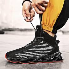 Zapatillas de deporte antideslizantes para hombre, calzado deportivo de talla grande, para correr, color negro, B-670 2024 - compra barato