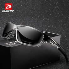 DUBERY-gafas de sol polarizadas de estilo deportivo para hombre, lentes de alta calidad con montura, a la moda, con conducción y visión nocturna, B28 2024 - compra barato