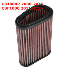 Filtro de admissão para motocicleta, limpador de ar para honda cb1000r cbf1000 cbf1000 2016-2020 cbf 2008 cbf1000f cb 2016 2024 - compre barato