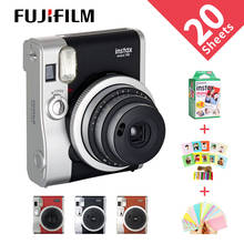 Оригинальная пленка Fujifilm Instax Mini 90, горячая Распродажа, новая мгновенная фотография, 2 цвета, черный, коричневый 2024 - купить недорого