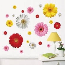 Pegatinas de pared de flor de sakura, decoración de dormitorio, sala de estar, mural, arte, bricolaje, calcomanías de pared para el hogar 2024 - compra barato