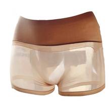 Lencería Sexy para mujer, pantis transparentes, Bóxer, medias, pantalones cortos transpirables, bragas moldeadoras de cuerpo, ropa interior adelgazante 2024 - compra barato