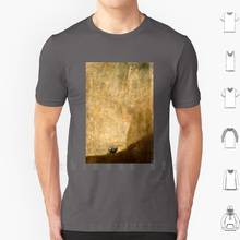 The Dog Painting Francisco Goya T Shirt Men cotton Cotton S - 6xl The Dog Witches Francisco Goya Vintage Artist Goya 2024 - buy cheap