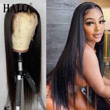 28 30 Inch Long Brazilian Straight Hair 13x4 Lace Front Human Hair Wig Pre Plucked 250 Density 13x6 Frontal Wigs For Black Women 2024 - buy cheap