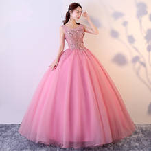 Vestidos Quinceanera Dress 2021 New Gryffon Party Dress Prom Formal Ball Gown Vintage Lace Quinceanera Dresses Customize Color 2024 - buy cheap