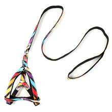 Pet Traction Rope Adjustable Cartoon Polyester Dog Puppy Traction Rope Leash Belt Pet Accessory 2024 - buy cheap