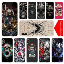Elegant Vintage Skull Silicone Clear Case For Xiaomi Redmi 9A 8A 7A 6A 9AT Note 9 8 7 6 5 Pro 8T 9S Fundas Soft Back 2024 - buy cheap