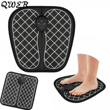 Smart Electric EMS Foot Massager Mat Pad Feet Muscle Stimulator Pulse Therapy Improve Blood Circulation Foot Massage Machine 2024 - buy cheap