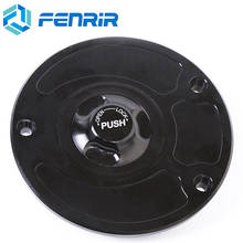 FENRIR-Tapa de tanque de combustible para motocicleta, cubierta de gasolina para Kawasaki ZZR600, ZZR1200, 650R, ER6, ZX10R, ZX14R, Z800, Z1000, ZRX1200R, Ninja 300 2024 - compra barato